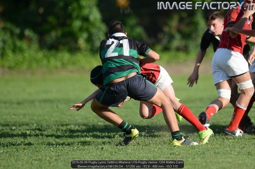 2015-05-09 Rugby Lyons Settimo Milanese U16-Rugby Varese 1204 Matteo Dario